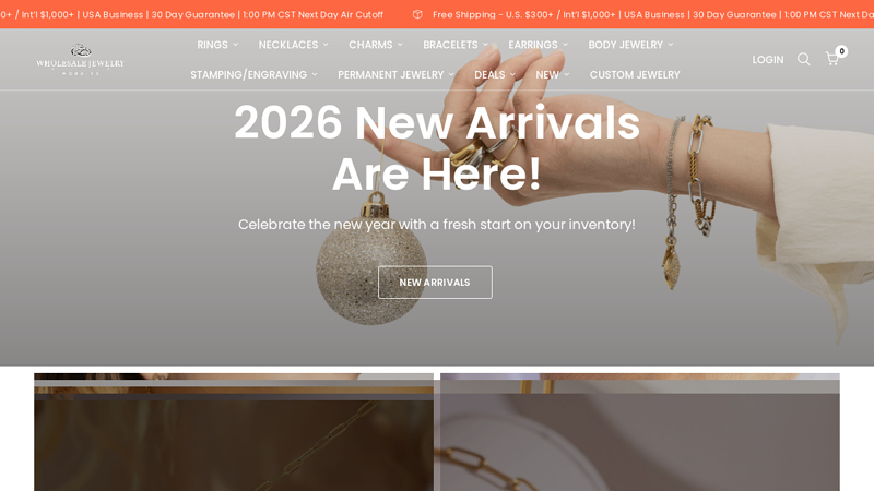 Wholesale Jewelry Website