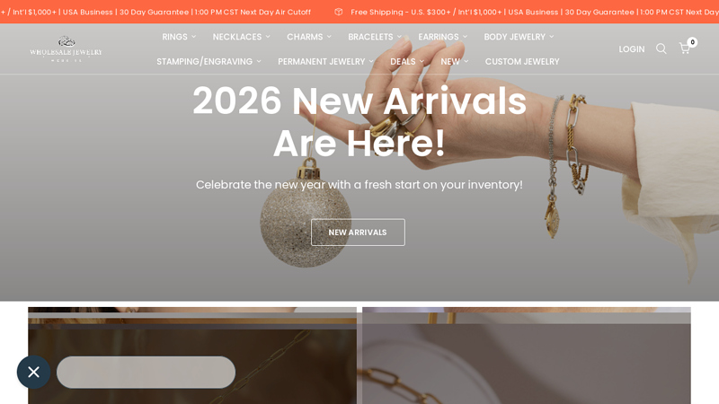 Wholesale Jewelry Website