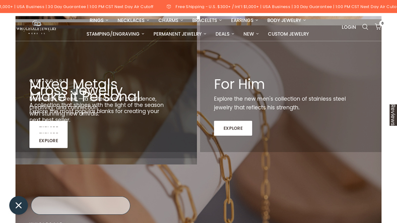 Wholesale Jewelry Website