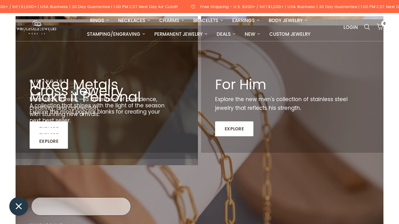 Wholesale Jewelry Website