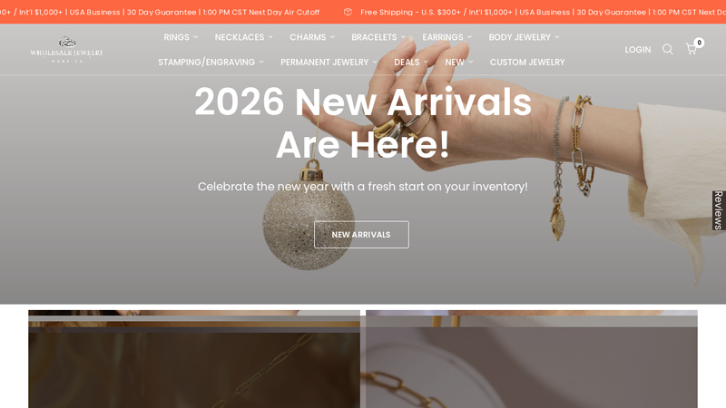 Wholesale Jewelry Website