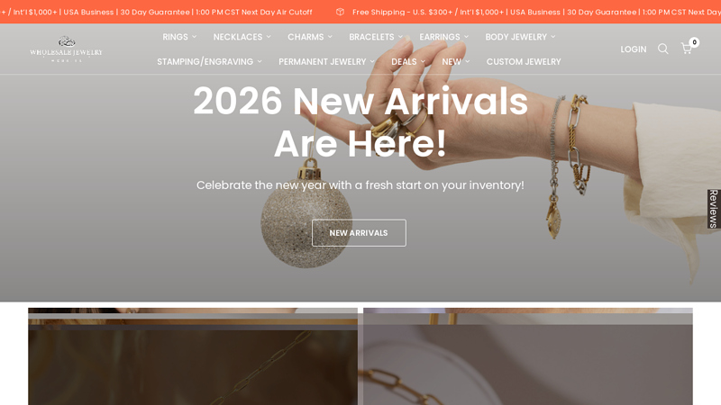 Wholesale Jewelry Website