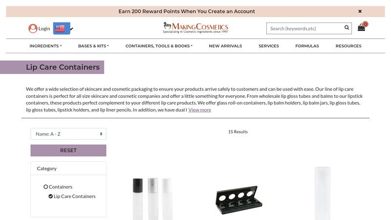 Wholesale Lip Gloss Tubes, Lip Care Containers