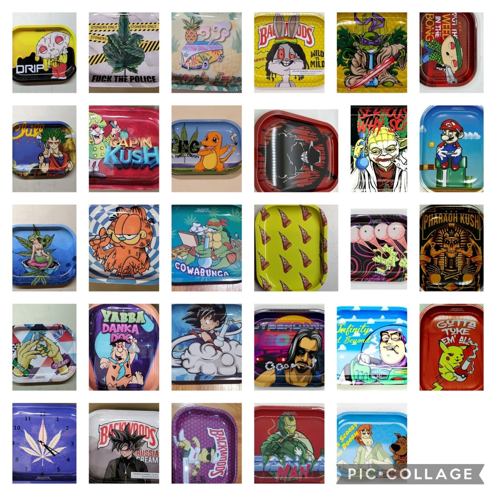 Wholesale lot of 20 Premium Rolling Tray ” 5.5