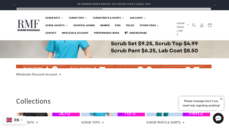 Wholesale Medical Scrubs & Nursing Uniforms from $4.99 ...