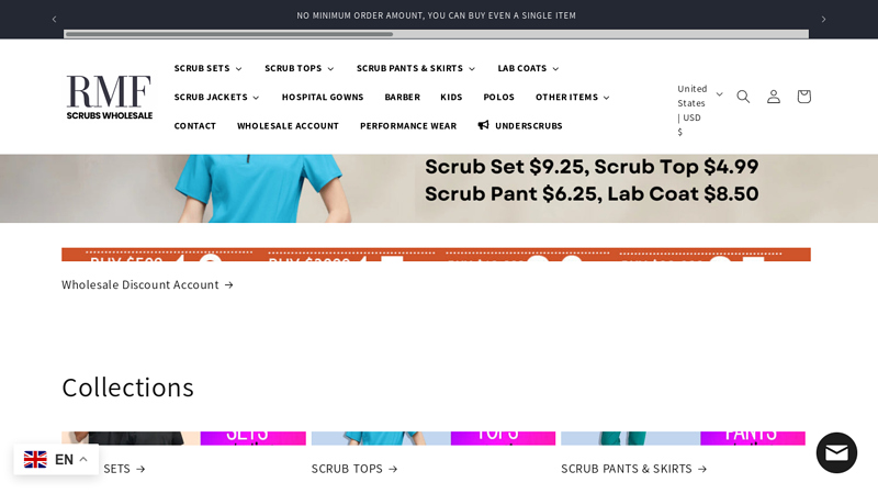 Wholesale Medical Scrubs & Nursing Uniforms from $4.99 ...