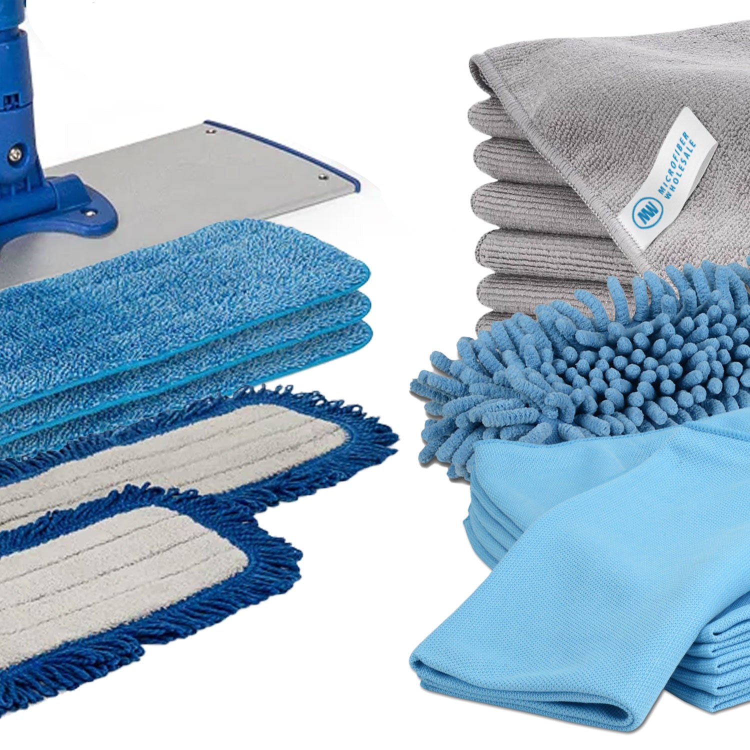 Wholesale Microfiber Towels & Mops