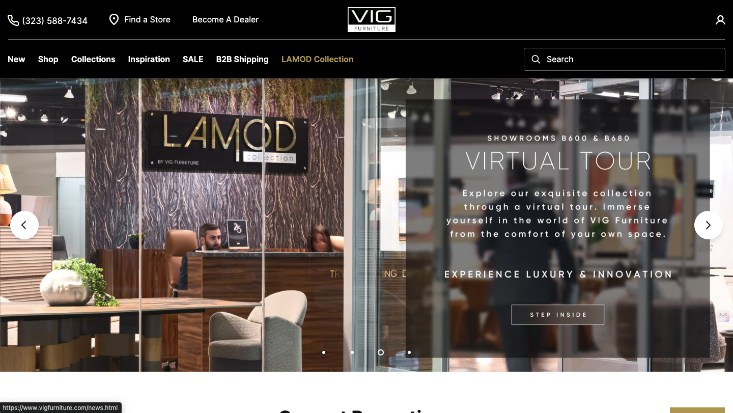 Wholesale Modern Dropship Furniture Supplier