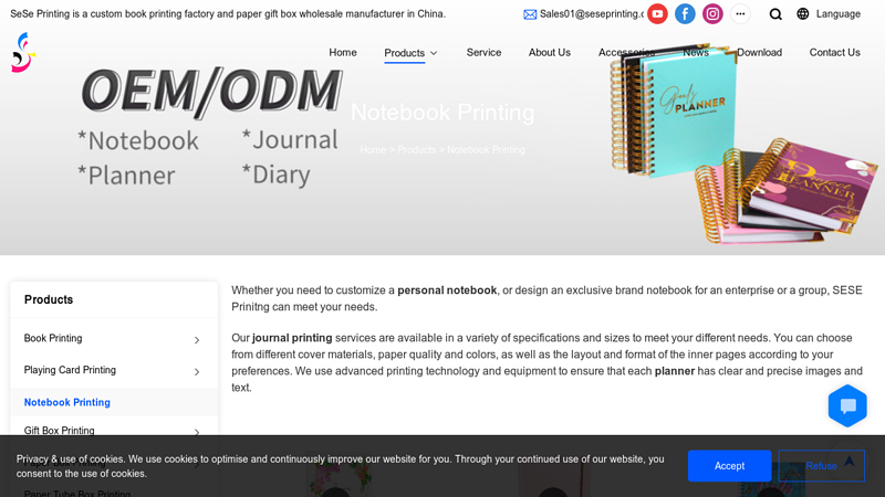 Wholesale Notebook Planner Supplier And Factory