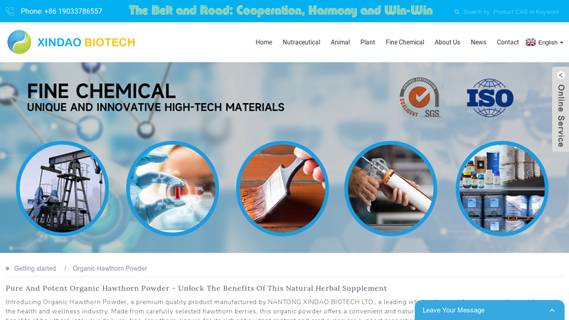 Wholesale Organic Hawthorn Powder Manufacturer and Supplier ...