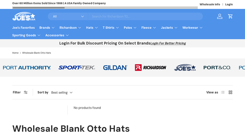 Wholesale Otto Hats