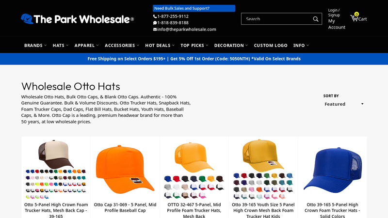 Wholesale Otto Hats