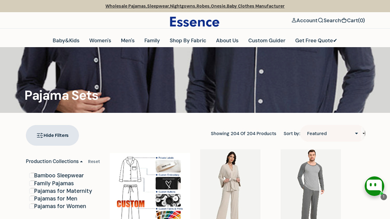 Wholesale Pajama Sets