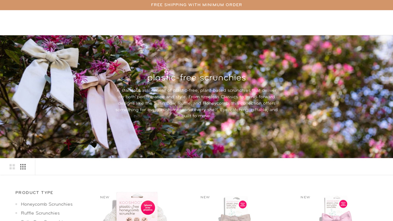 Wholesale Plastic-Free Scrunchies