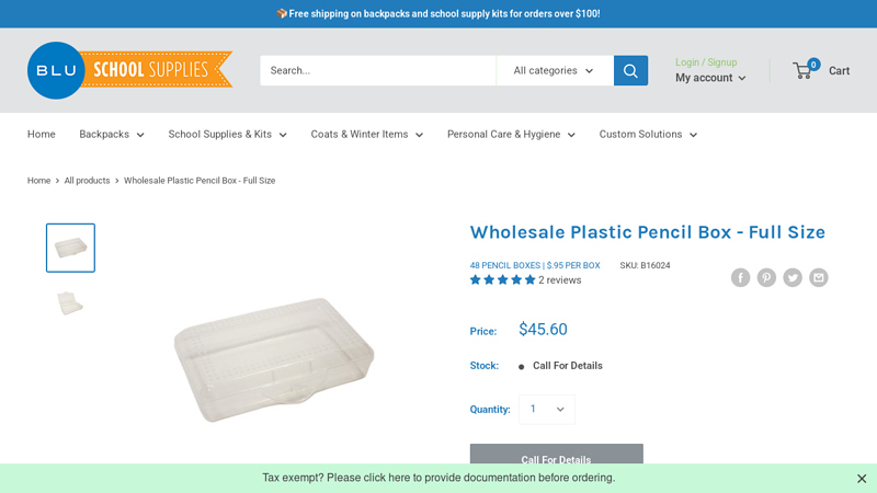 Wholesale Plastic Pencil Box