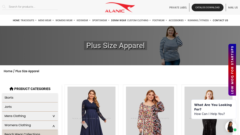 Wholesale Plus Size Apparel Manufacturers & Suppliers