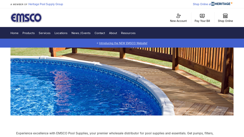 Wholesale Pool Supply Distributor Products