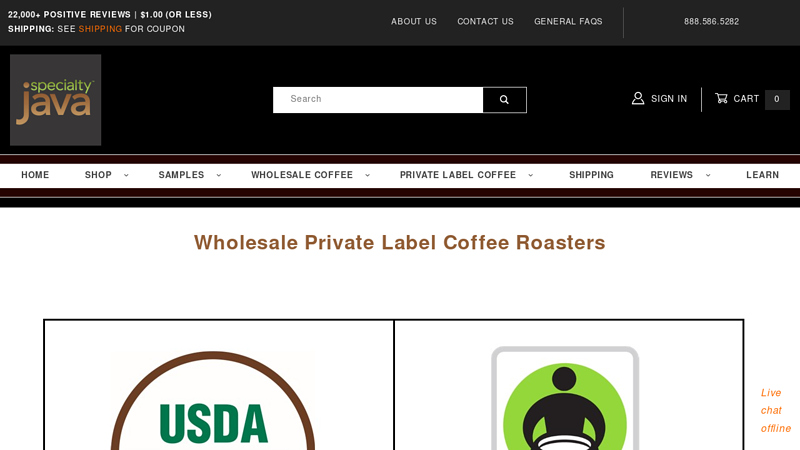 Wholesale Private Label Coffee Roasters