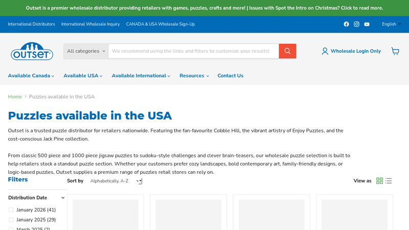 Wholesale Puzzle Distributor