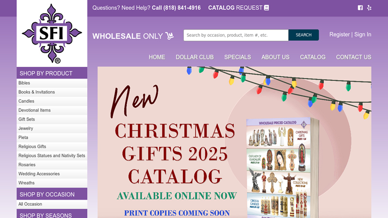 Wholesale Religious Gifts, Bibles, Rosaries, Candles, Books ...