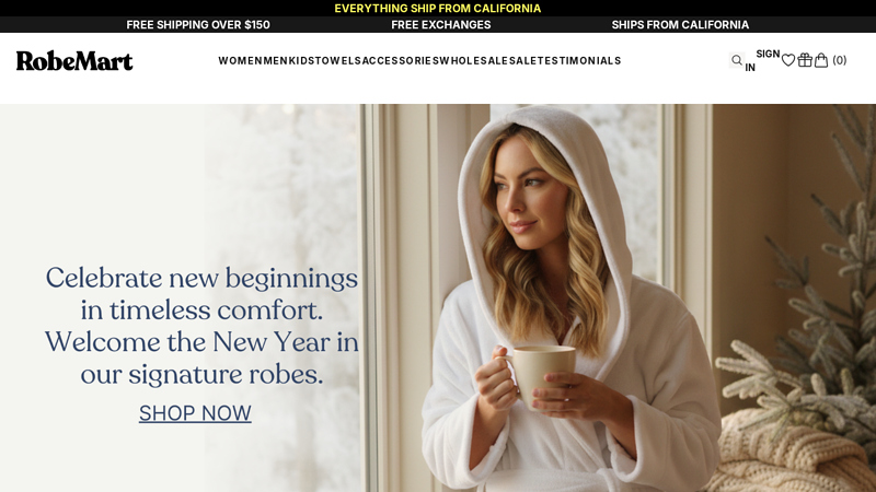 Wholesale robes, Bulk robes, Spa robes, RobeMart