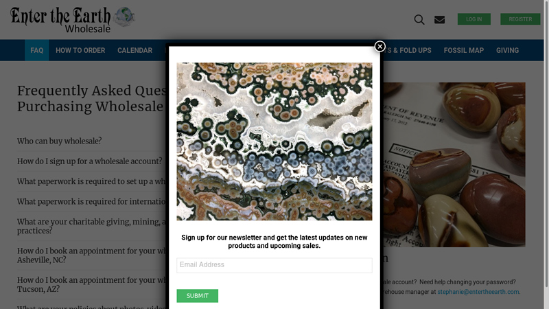 Wholesale Rocks & Minerals FAQS