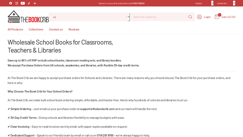 Wholesale School Books for Classrooms, Teachers & Libraries