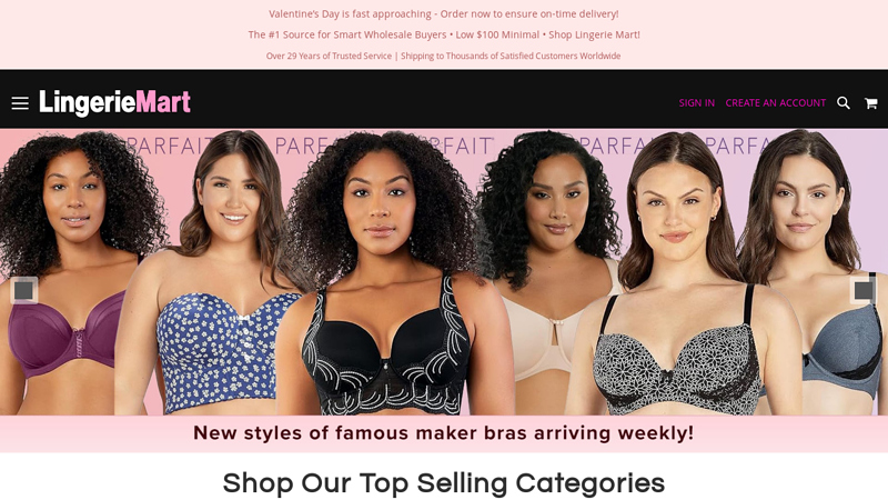 Wholesale Sexy Lingerie, Bras & Fajas