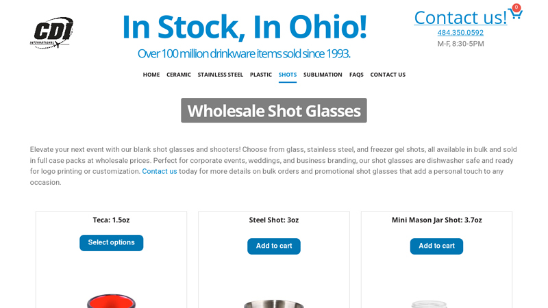 Wholesale Shot Glasses