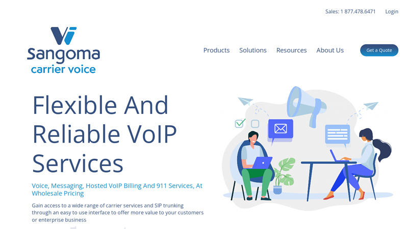 Wholesale SIP Trunking: Telecommunications & SMS