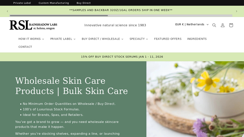 Wholesale Skin Care Products - Buy Direct