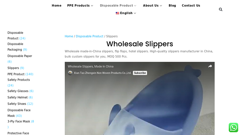 Wholesale Slippers Manufacturer, Flip Flops Suppliers