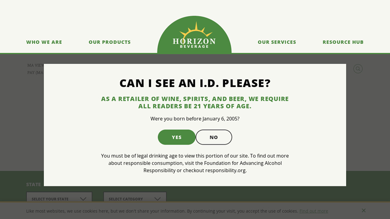 Wholesale Spirits Wine Beer Soda Water in MA and RI