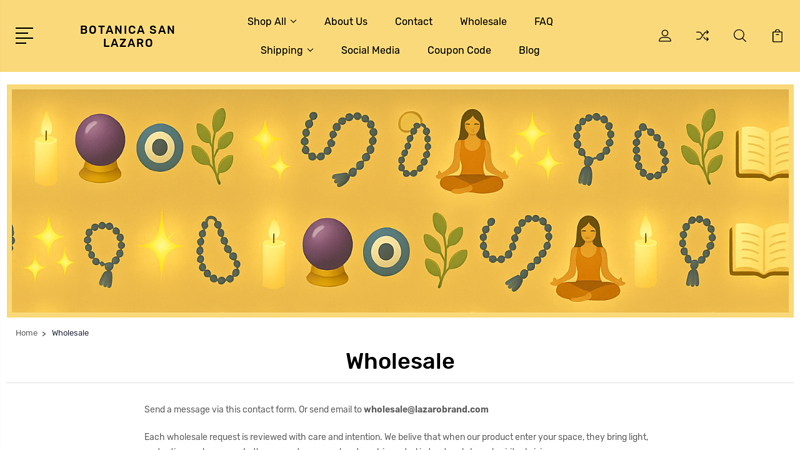 Wholesale Spiritual Products
