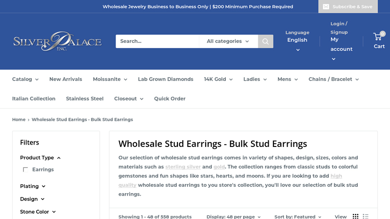Wholesale Stud Earrings