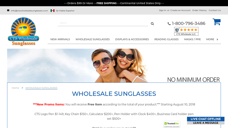 Wholesale Sunglass Company