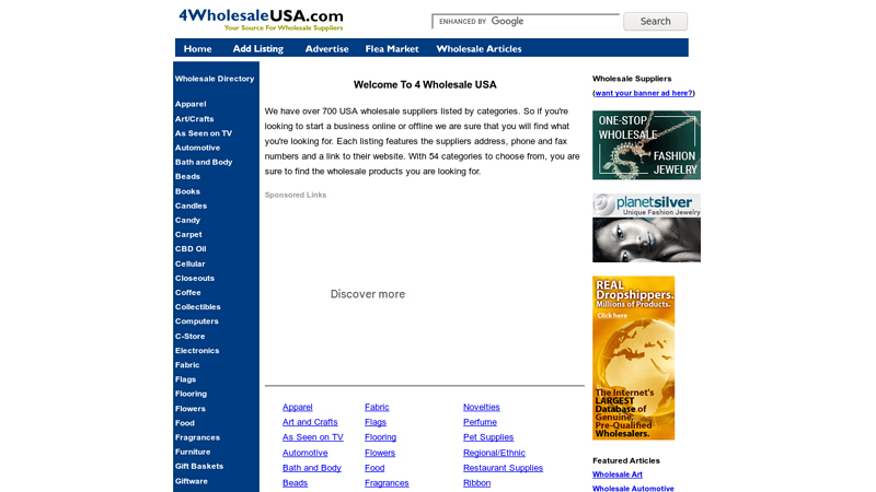 Wholesale Suppliers Directory