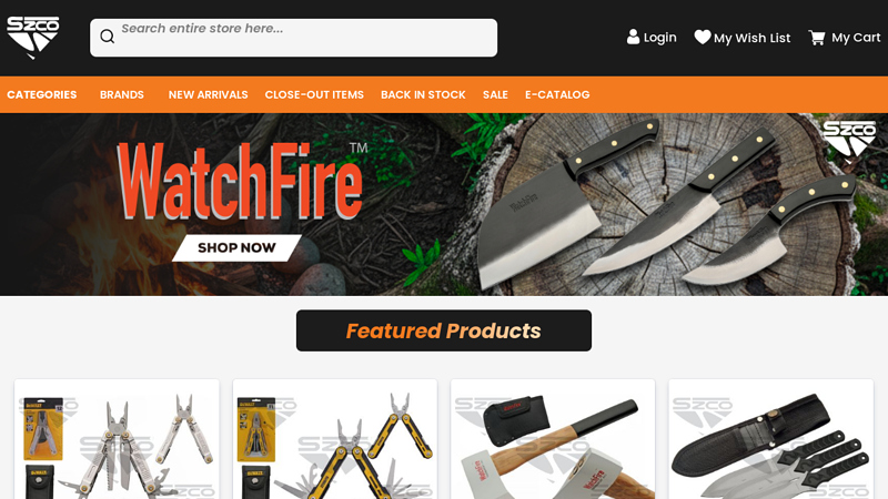 Wholesale Sword and Knife Supplies Online