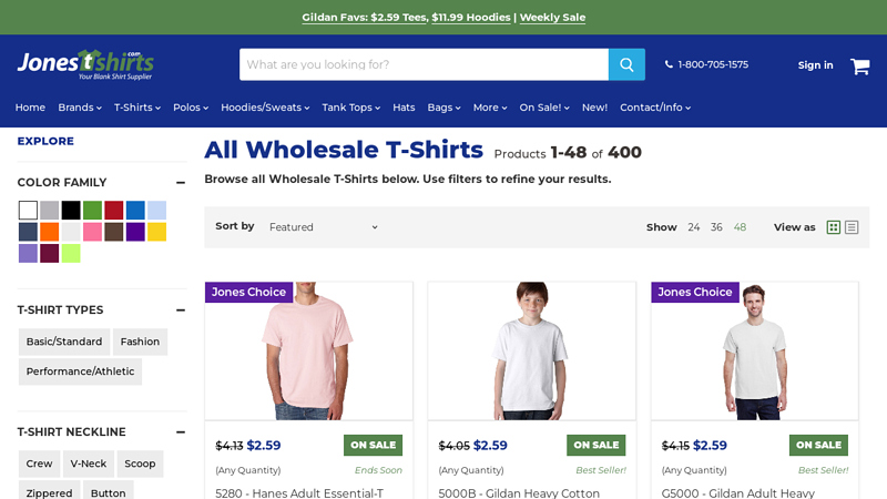 Wholesale T