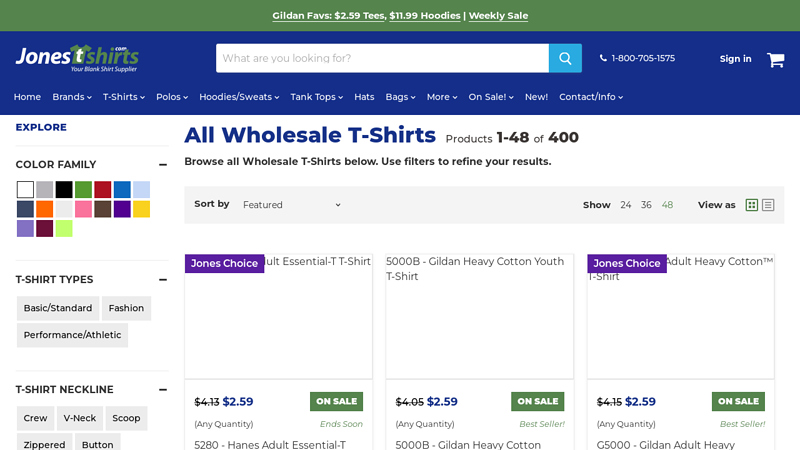 Wholesale T