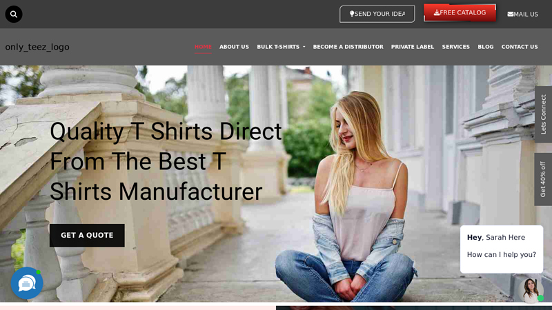 Wholesale T Shirts Manufacturer
