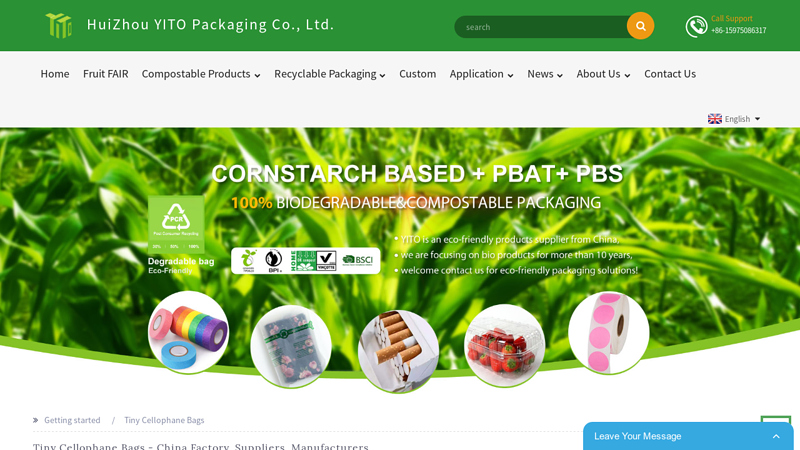 Wholesale Tiny Cellophane Bags Manufacturer and Supplier, Factory