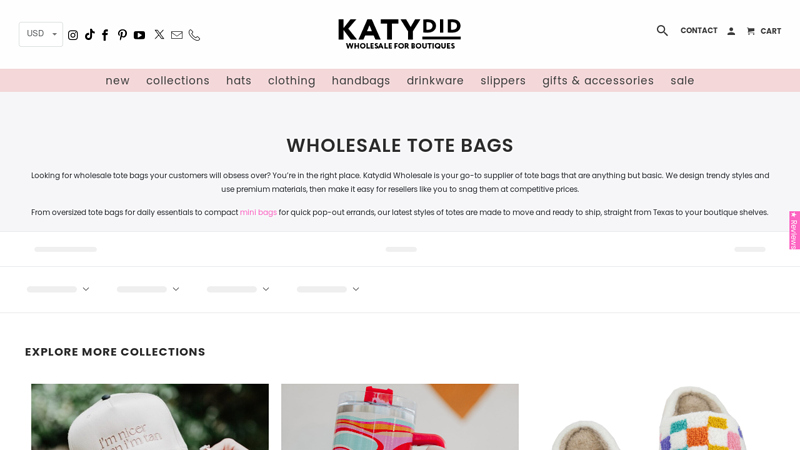 Wholesale Tote Bags