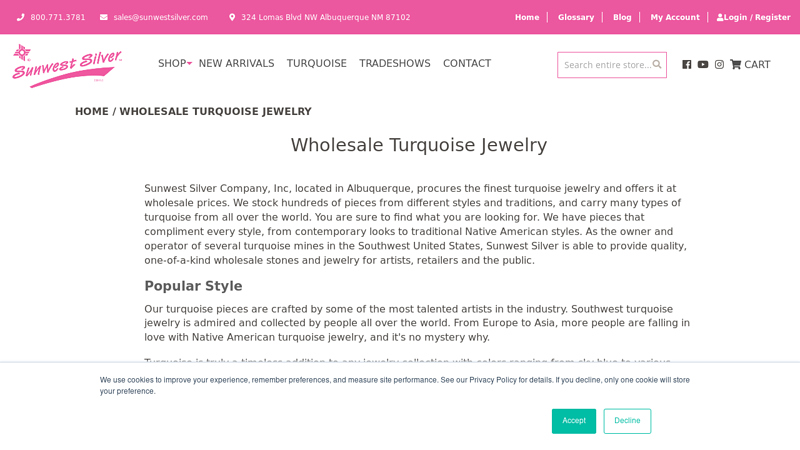 Wholesale Turquoise Jewelry