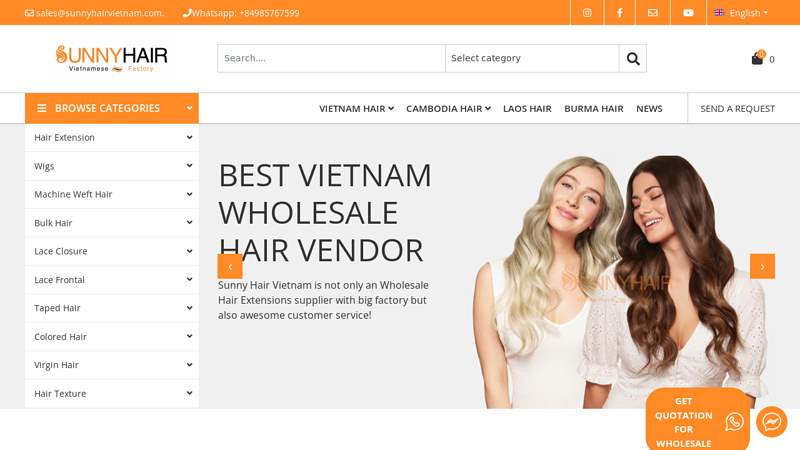 WHOLESALE VIETNAM HAIR VENDOR AND FACTORY ...