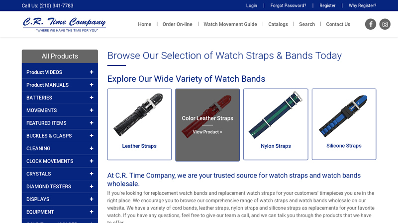 Wholesale Watch Straps & Bands