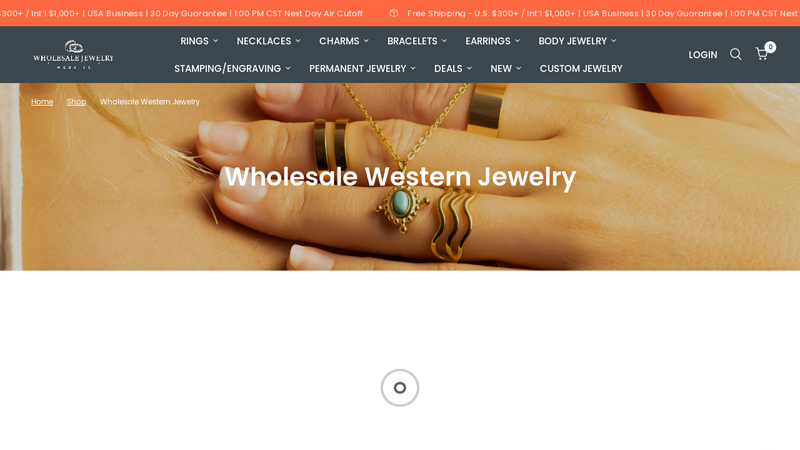 Wholesale Western Jewelry