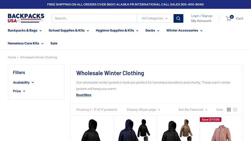 Wholesale Winter Jackets