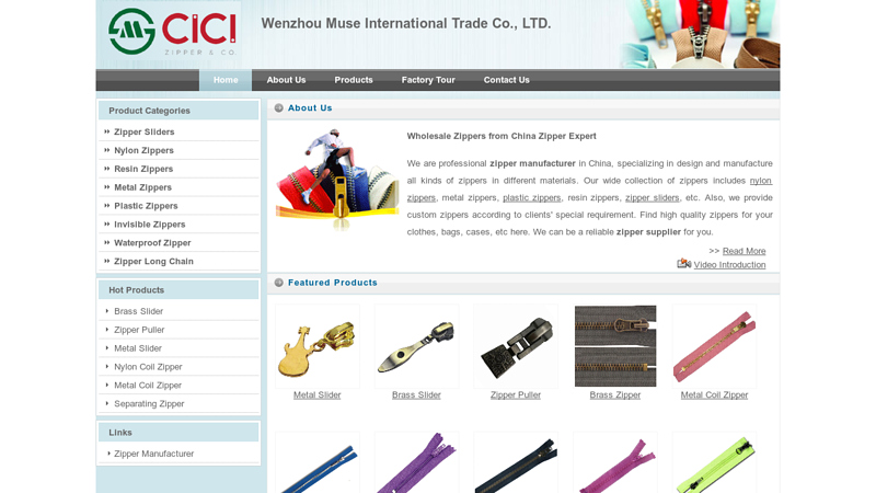 Wholesale Zippers, Zipper Manufacturer, Zipper Supplier in China