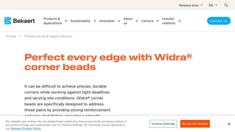 Widra® Corner Beads